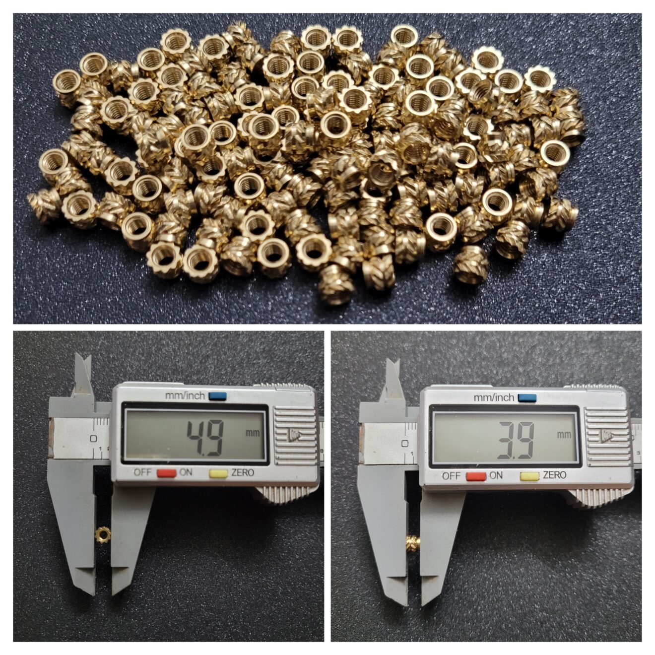 M3 Brass Heat Set Insert - DConqueror3D