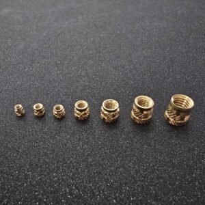 Knurled Brass Inserts For 3D Printed Parts M2 M2.5 M3 M4 M5 M6 M8