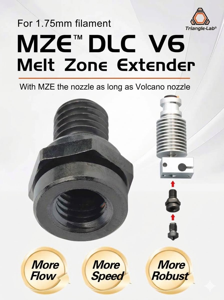 Trianglelabs MZE™ DLC V6 Melt Zone Extender